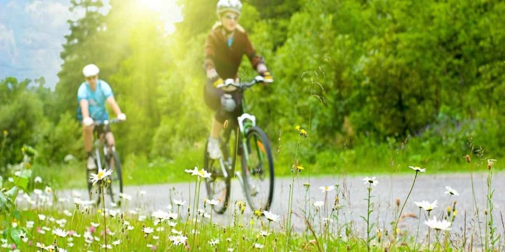 bike trails in the hocking hills