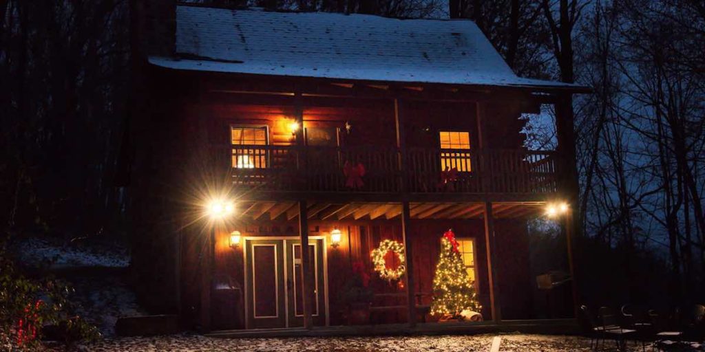 christmas cabin rentals