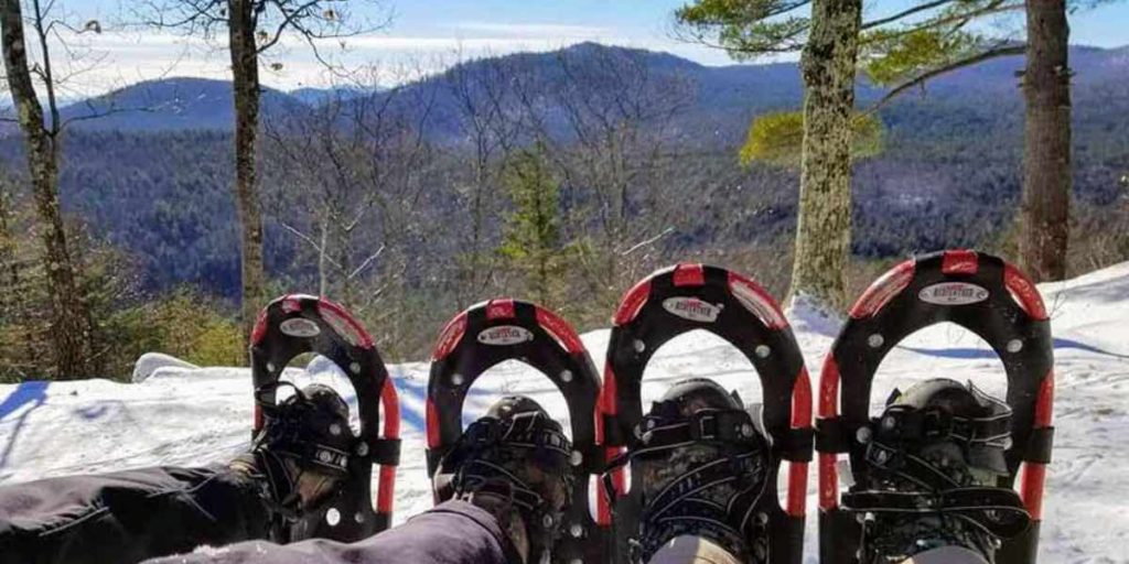 snowshoeing in hocking hills